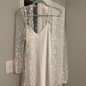 NEW Le Rose Camile Bridal Robe